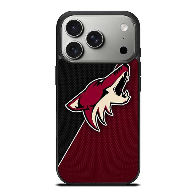 ARIZONA COYOTES NHL HOCKEY LOGO iPhone 17 Pro Case Cover