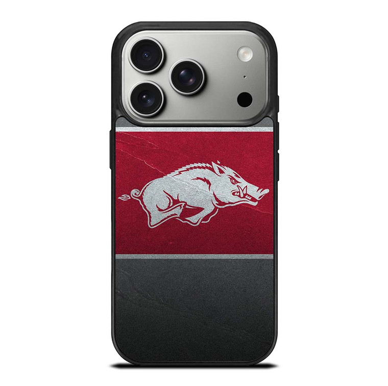 ARKANSAS RAZORBACKS FOOTBALL LOGO iPhone 17 Pro Case Cover