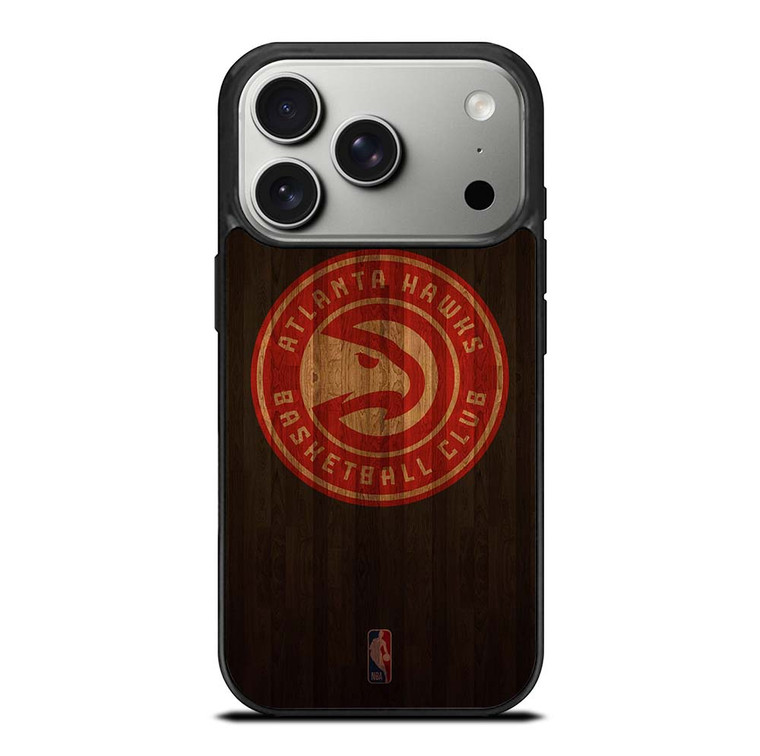 ATLANTA HAWKS BASKETBALL COURT NBA iPhone 17 Pro Case Cover