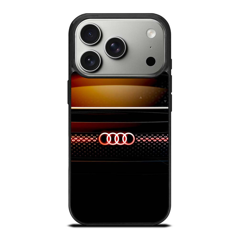 AUDI METAL GLOW LOGO iPhone 17 Pro Case Cover