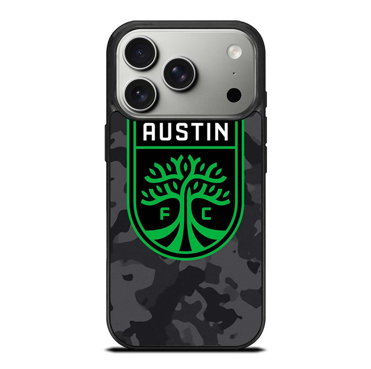 AUSTIN FC MLS BLACK CAMO iPhone 17 Pro Case Cover