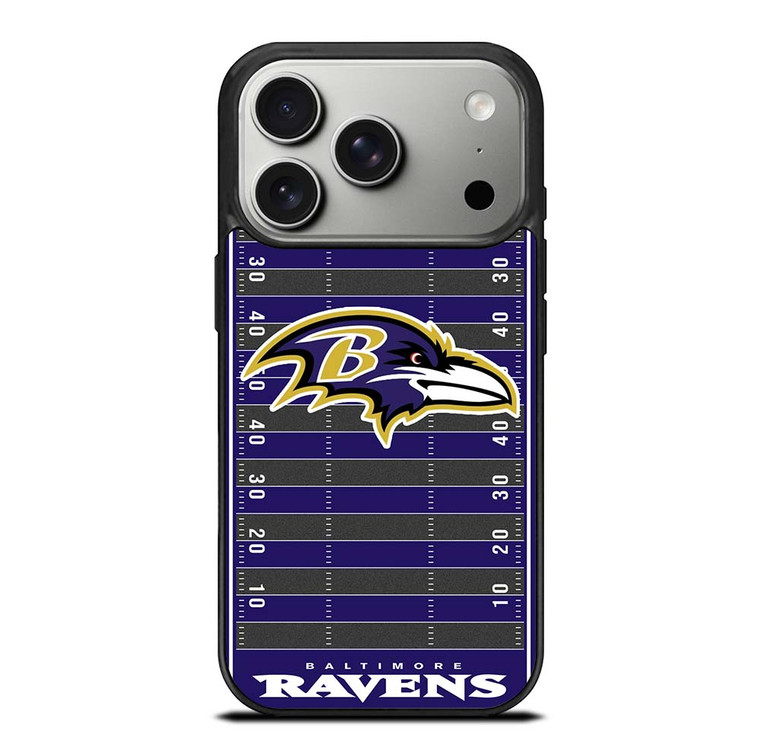 BALTIMORE RAVENS FOOTBALL FIELD iPhone 17 Pro Case Cover