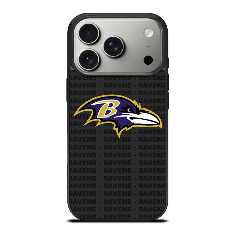 BALTIMORE RAVENS FOOTBALL TEXT iPhone 17 Pro Case Cover