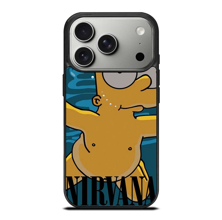 BART SIMPSONS NEVERMIND NIRVANA iPhone 17 Pro Case Cover
