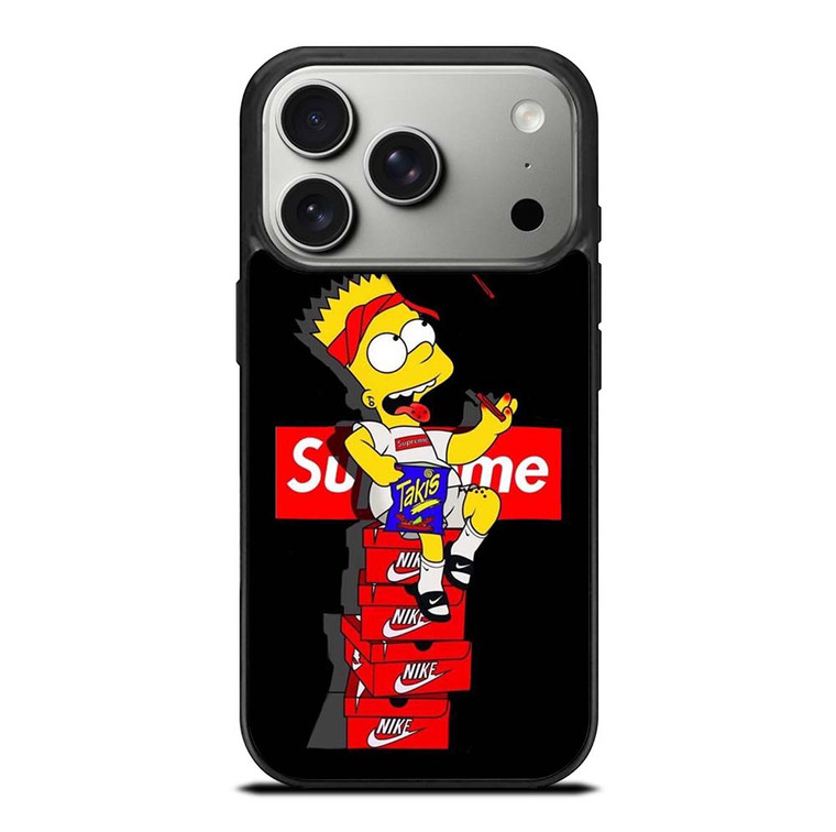 BART SIMPSONS SUPREME TAKIS CHIPS iPhone 17 Pro Case Cover