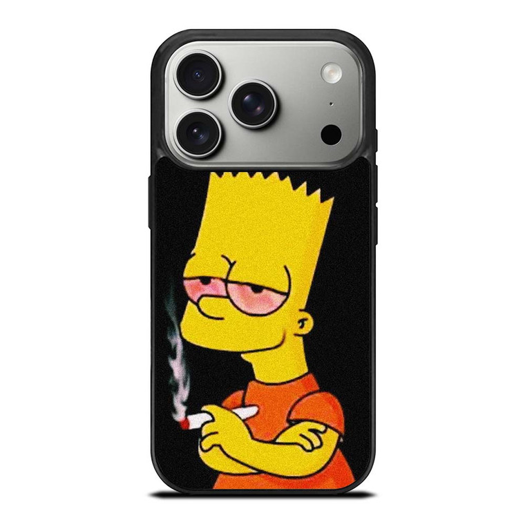 BART SIMPSONS WEEDS CIGARATTE iPhone 17 Pro Case Cover