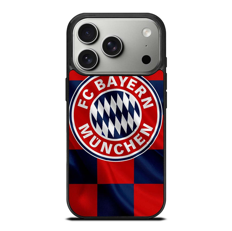 BAYERN MUNCHEN FC FLAG LOGO iPhone 17 Pro Case Cover
