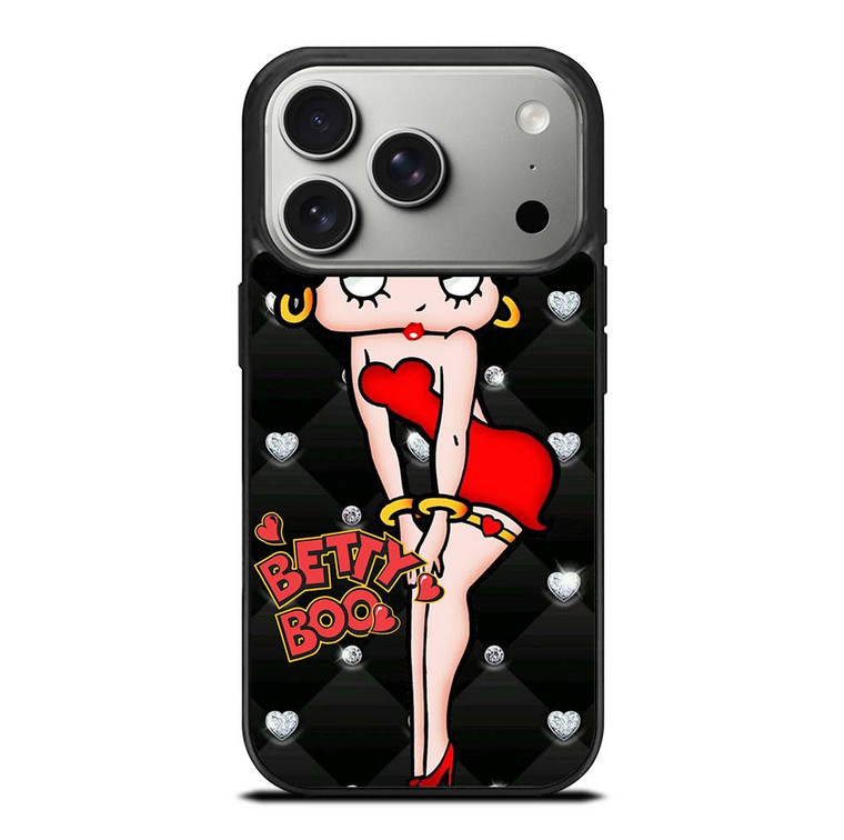 BETTY BOOP DIAMOND POLKADOT iPhone 17 Pro Case Cover