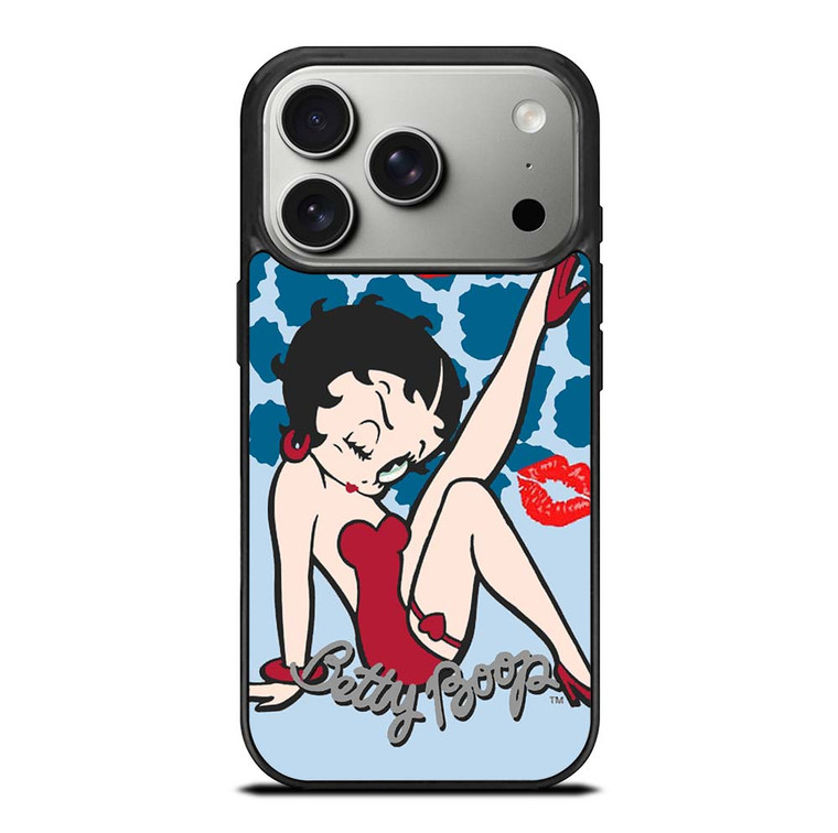 BETTY BOOP KISS CARTOON iPhone 17 Pro Case Cover