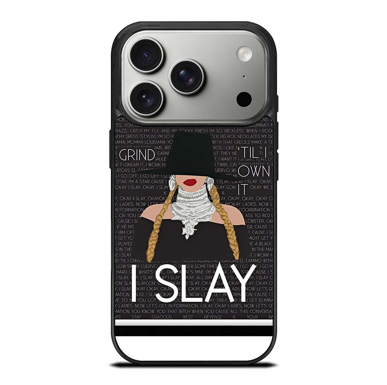 BEYONCE I SLAY QUOTE iPhone 17 Pro Case Cover