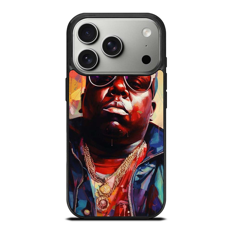 BIGGIE SMALL NOTORIOUS BIG RAPPER ART iPhone 17 Pro Case Cover