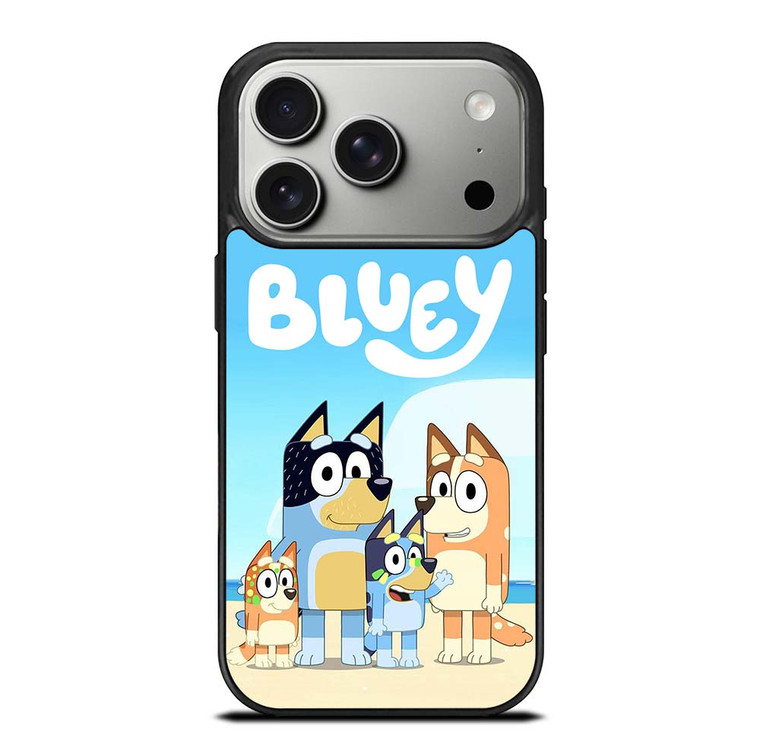 BLUEY HEELER CARTOON iPhone 17 Pro Case Cover