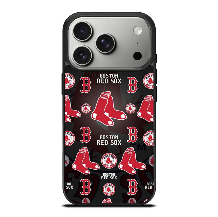 BOSTON RED SOX MLB COLLAGE iPhone 17 Pro Case Cover