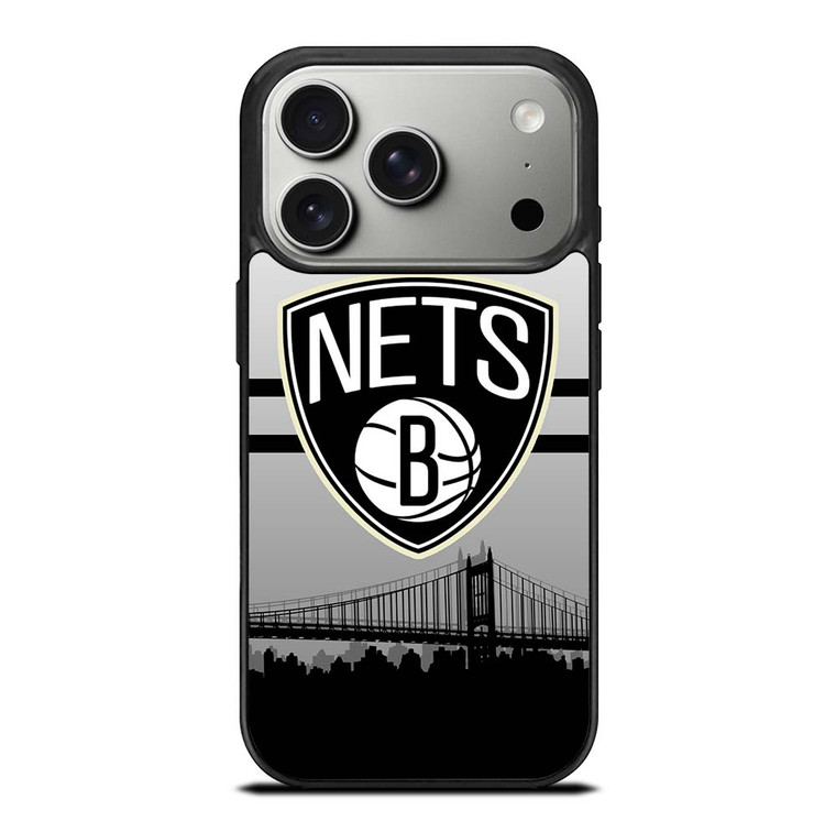 BROOKLYN NETS NBA SKYLINE iPhone 17 Pro Case Cover
