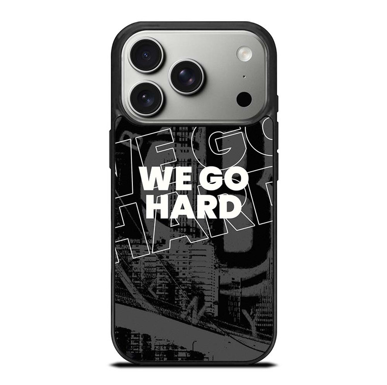 BROOKLYN NETS WE GO HARD iPhone 17 Pro Case Cover