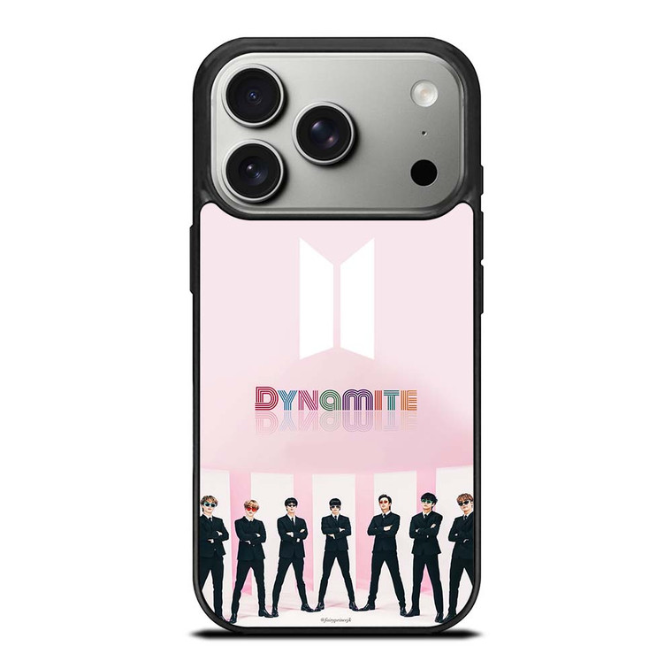 BTS DYNAMITE PINK iPhone 17 Pro Case Cover