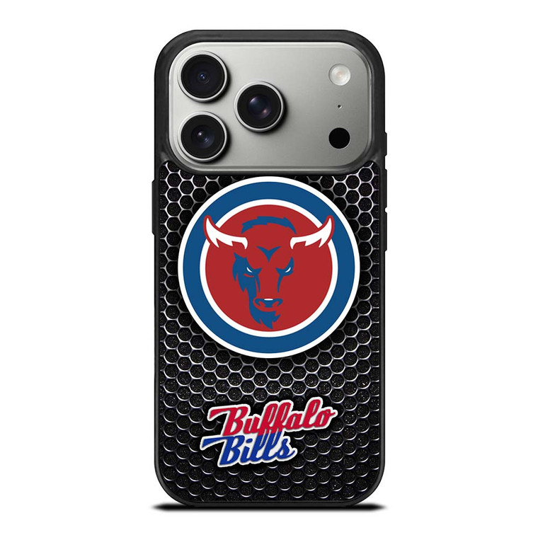 BUFFALO BILLS METAL LOGO iPhone 17 Pro Case Cover