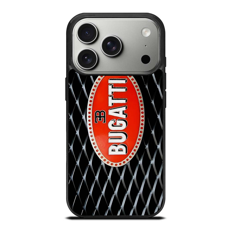 BUGATTI CARS METAL EMBLEM iPhone 17 Pro Case Cover