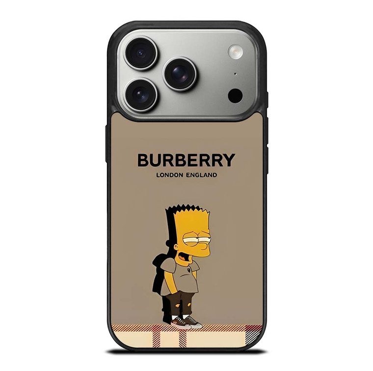 BURBERRY LONDON THE SIMPSONS iPhone 17 Pro Case Cover
