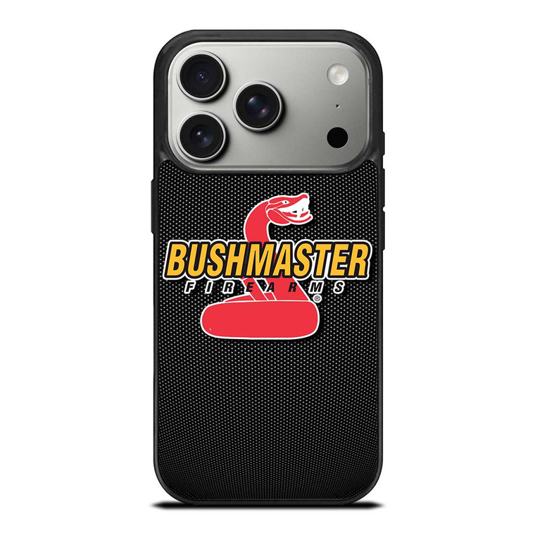 BUSHMASTER FIREARMS METAL LOGO iPhone 17 Pro Case Cover