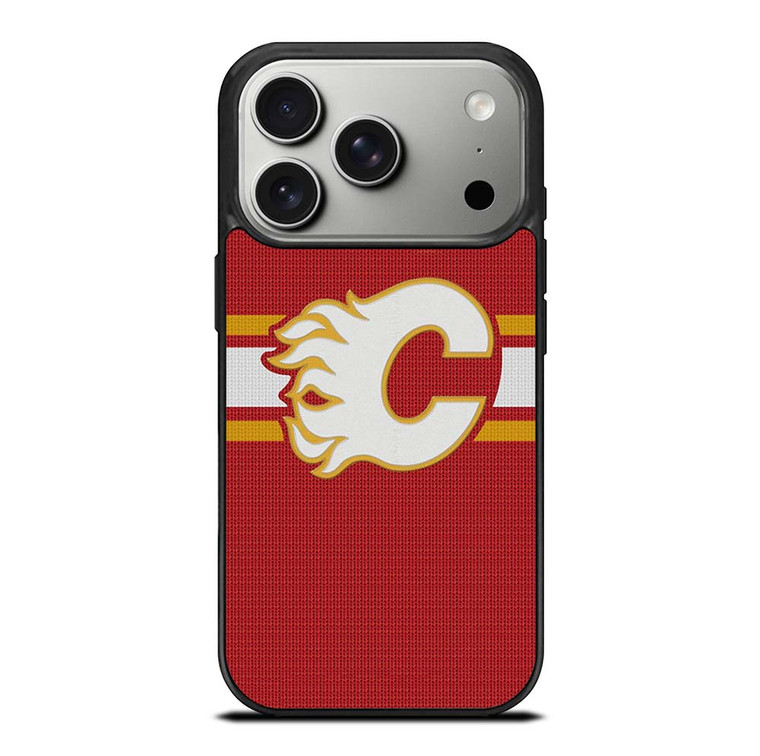 CALGARY FLAMES HOCKEY TEAM LOGO iPhone 17 Pro Case Cover
