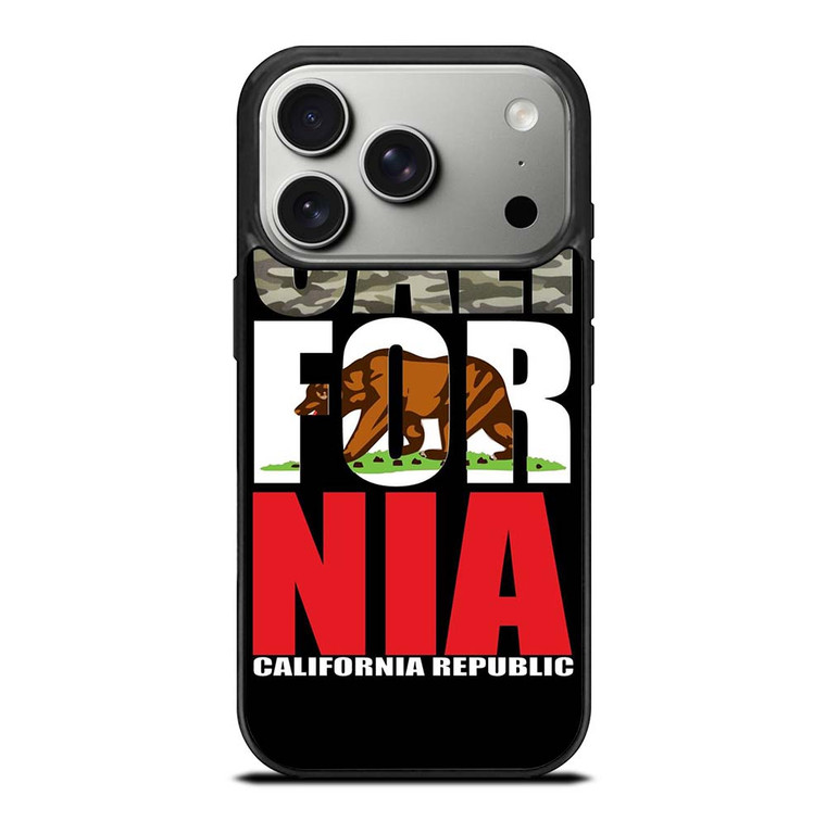 CALIFORNIA REPUBLIC CAMO SYMBOL iPhone 17 Pro Case Cover