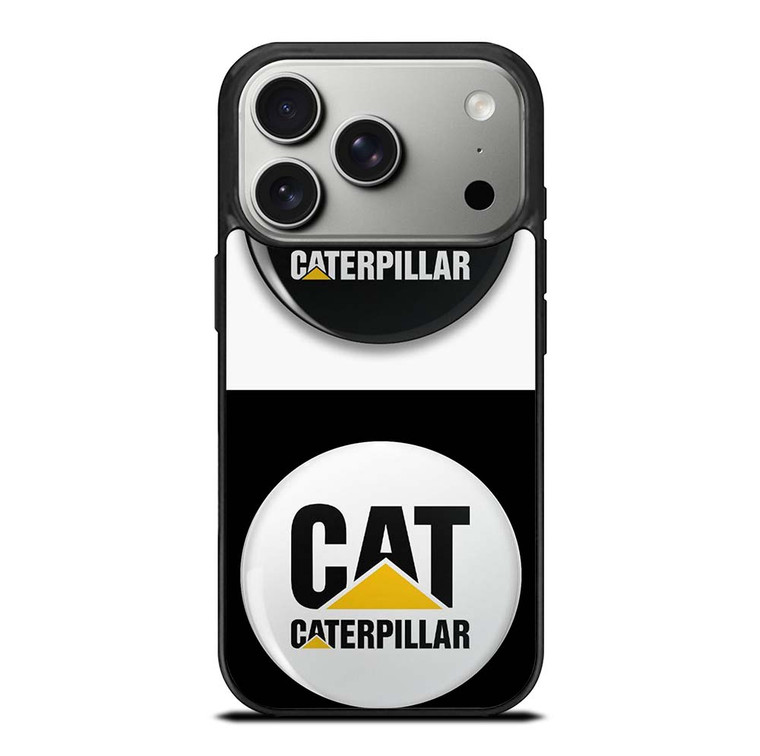 CAT CATERPILLAR WHITE BLACK iPhone 17 Pro Case Cover