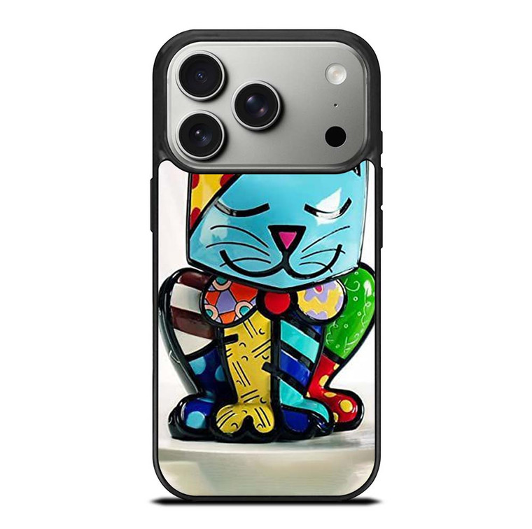CAT ROMERO BRITTO iPhone 17 Pro Case Cover