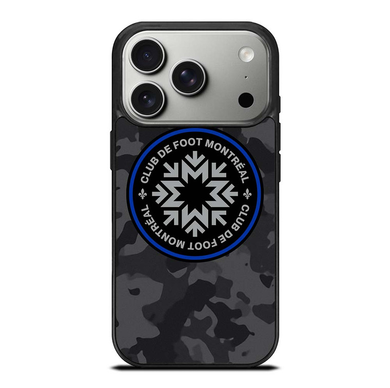 CF MONTREAL MLS BLACK CAMO iPhone 17 Pro Case Cover