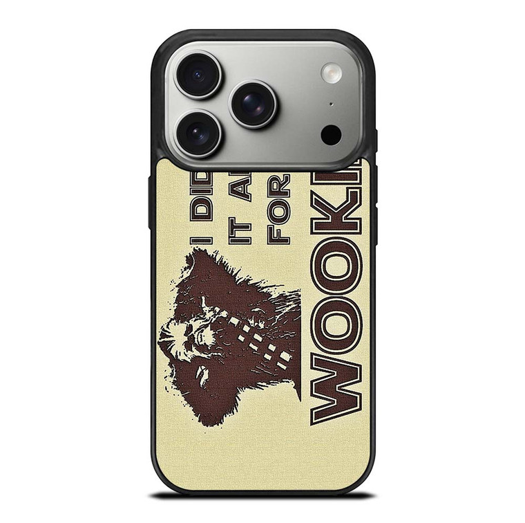 CHEWBACCA WOOKIE STAR WARS iPhone 17 Pro Case Cover