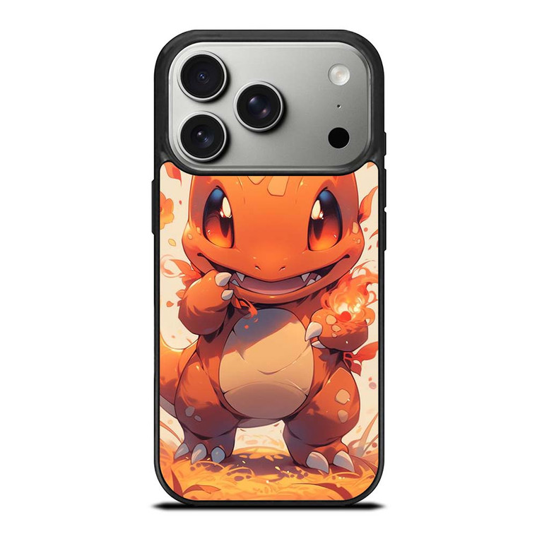 CHIBI CHARMANDER POKEMON POCKET MONSTERS iPhone 17 Pro Case Cover