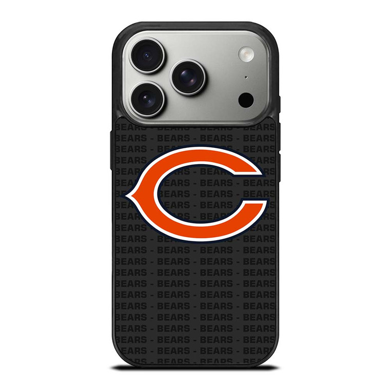 CHICAGO BEARS FOOTBALL TEXT iPhone 17 Pro Case Cover