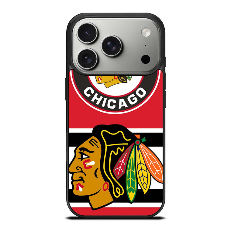 CHICAGO BLACKHAWKS NHL LOGO iPhone 17 Pro Case Cover
