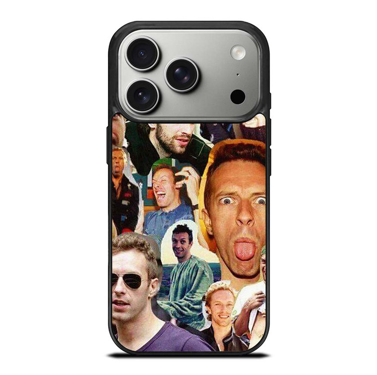 CHRIS MARTIN COLDPLAY COLLAGE iPhone 17 Pro Case Cover