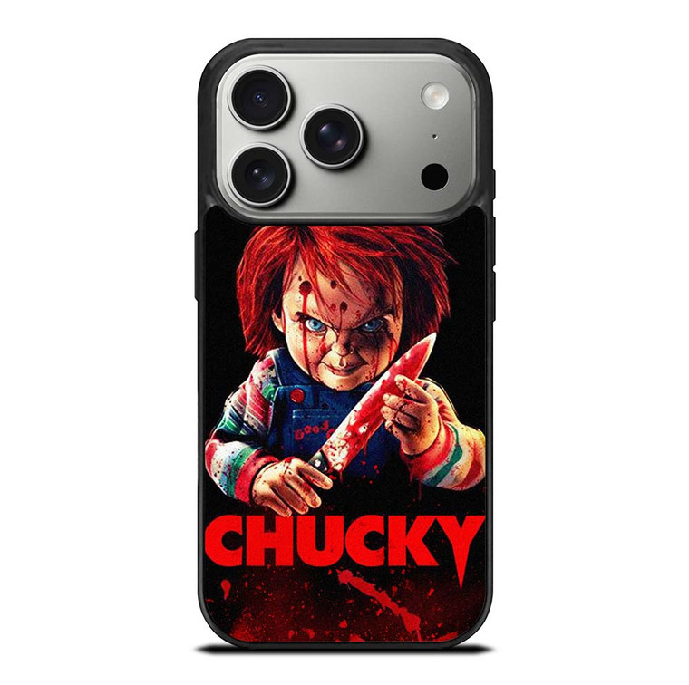 CHUCKY CHILD'S PLAY BLOODY iPhone 17 Pro Case Cover