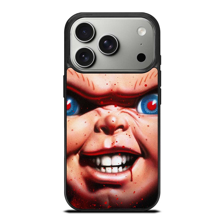 CHUCKY CHILD'S PLAY FACE iPhone 17 Pro Case Cover