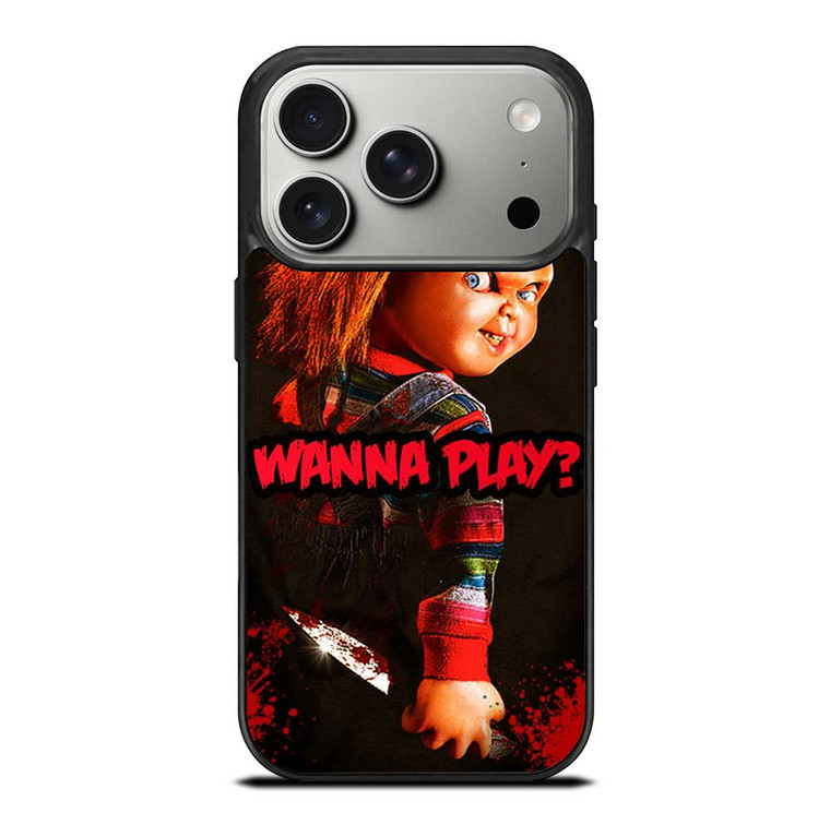 CHUCKY CHILD'S PLAY GAMES HORROR iPhone 17 Pro Case Cover