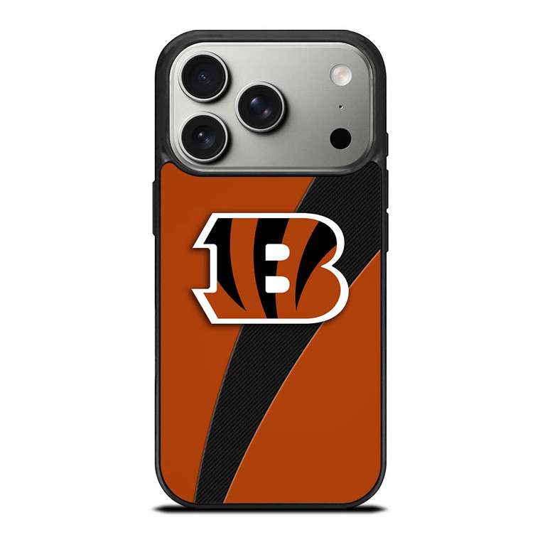 CINCINNATI BENGALS TIGER PATTERN iPhone 17 Pro Case Cover