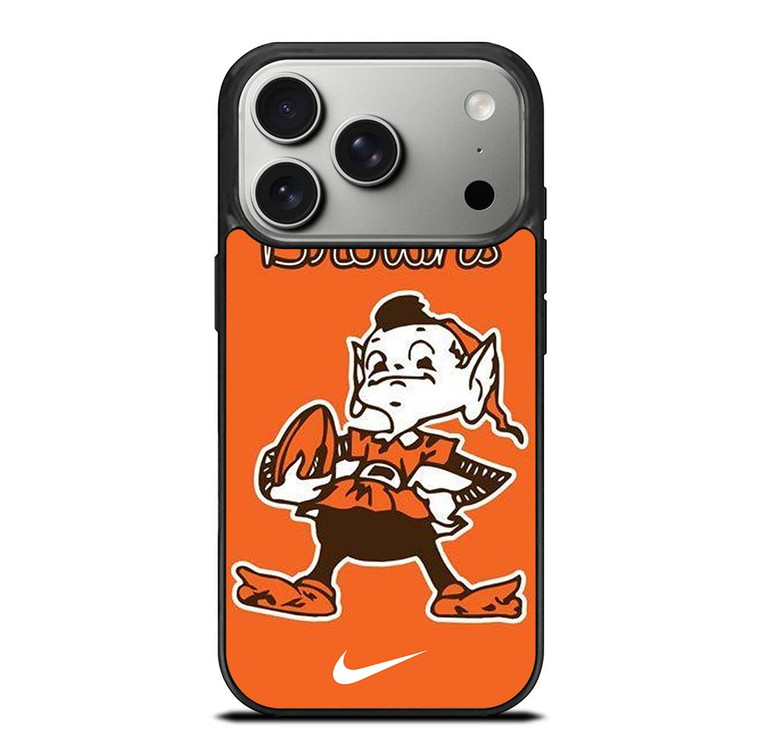 CLEVELAND BROWNS FOOTBALL MASCOT iPhone 17 Pro Case Cover