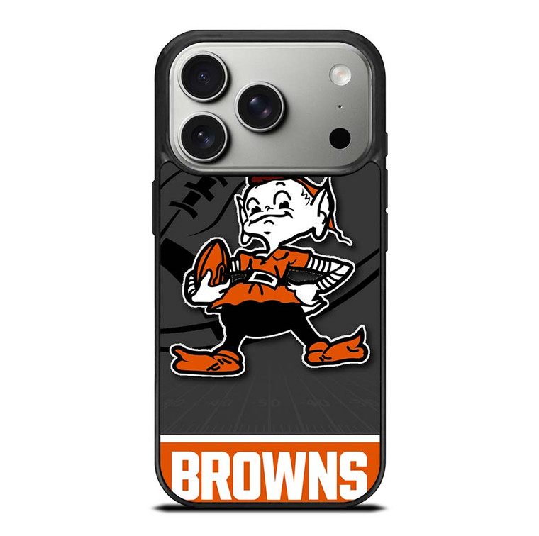 CLEVELAND BROWNS NFL TEAM iPhone 17 Pro Case Cover