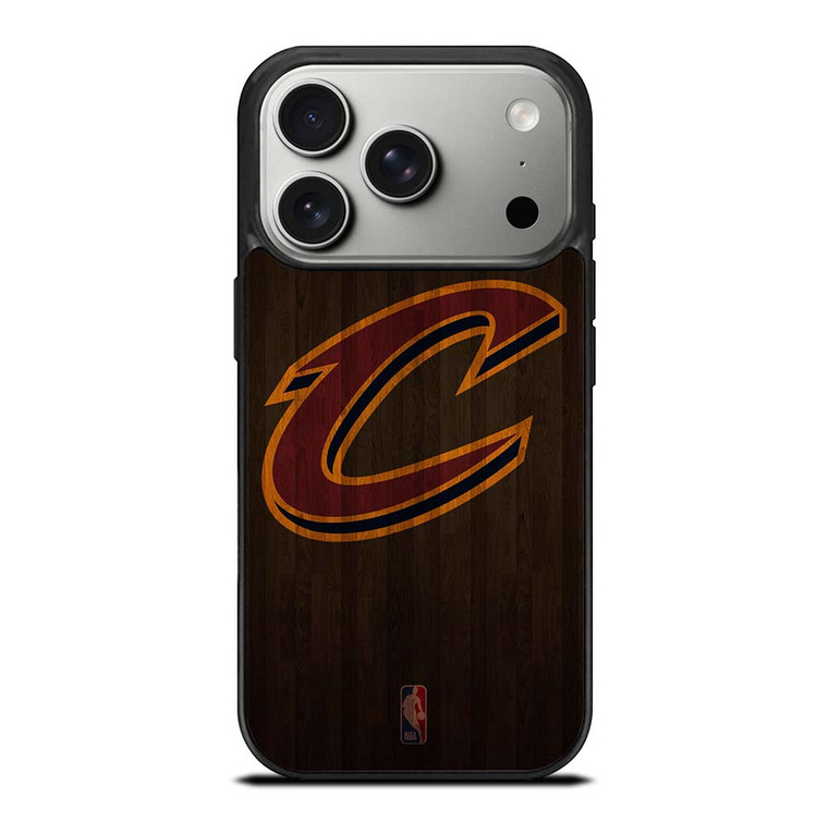 CLEVELAND CAVALIERS BASKETBALL COURT NBA iPhone 17 Pro Case Cover