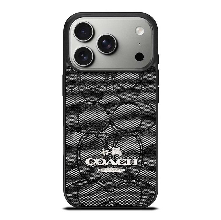 COACH NEW YORK CHARLIE SIGNATURE iPhone 17 Pro Case Cover