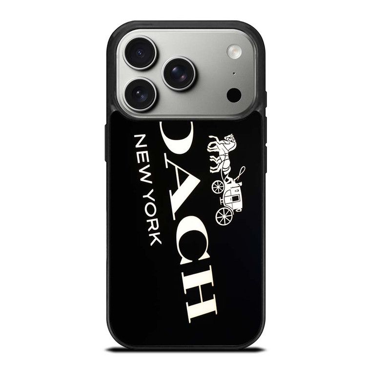 COACH NEW YORK LOGO 3 iPhone 17 Pro Case Cover