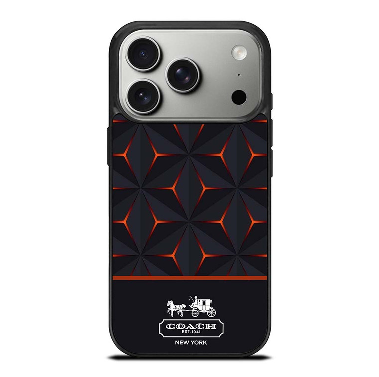 COACH NEW YORK PRISM iPhone 17 Pro Case Cover