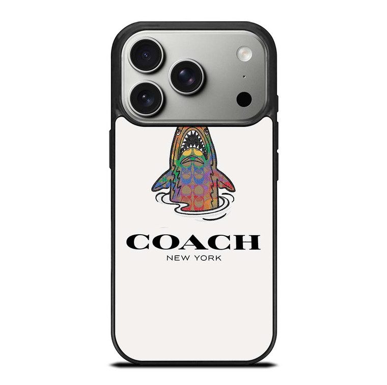 COACH NEW YORK SHARK iPhone 17 Pro Case Cover