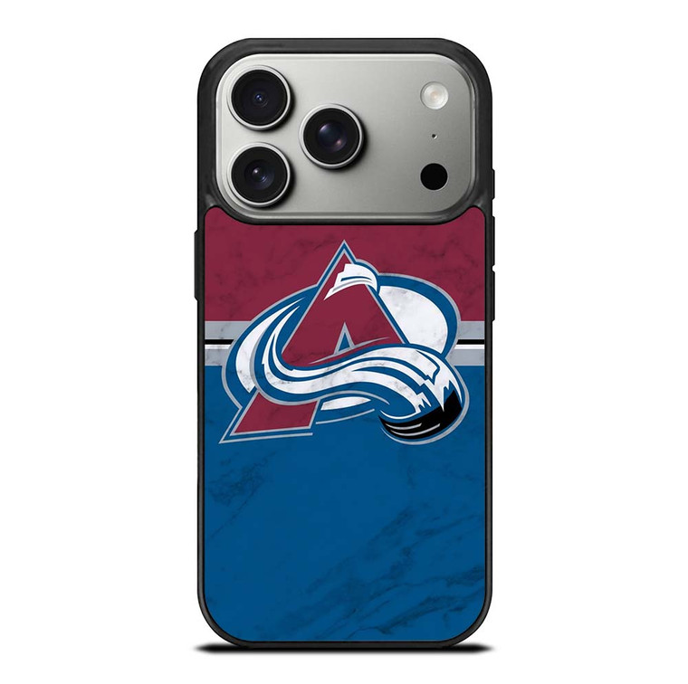 COLORADO AVALANCHE MARBEL iPhone 17 Pro Case Cover