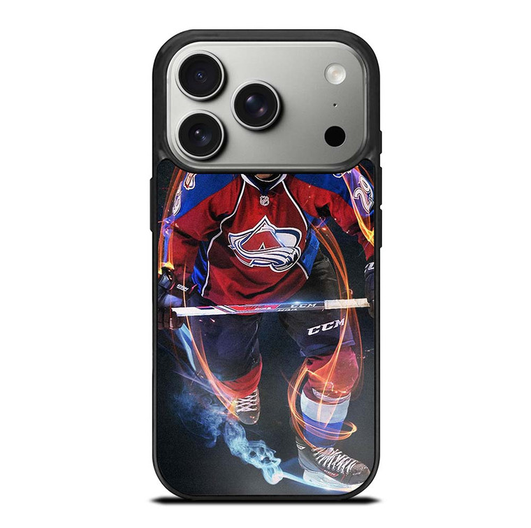 COLORADO AVALANCHE NATHAN MACKINNON iPhone 17 Pro Case Cover