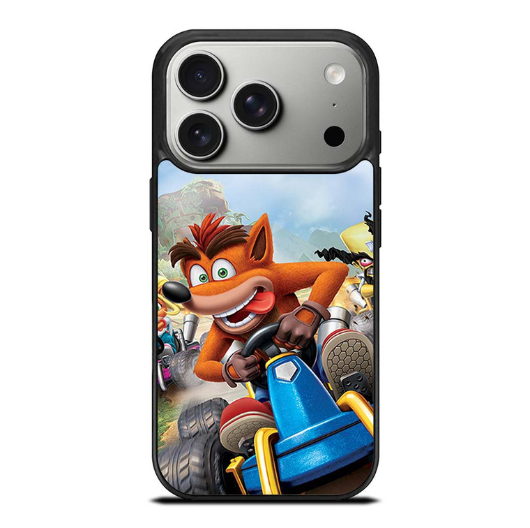 CRASH TEAM RACING NITRO FUELED BANDICOOT iPhone 17 Pro Case Cover