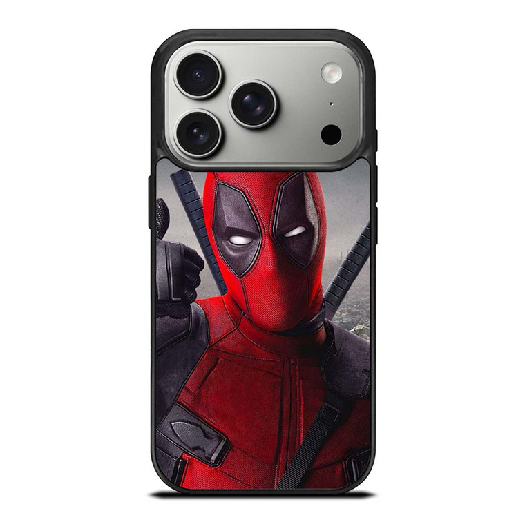 DEADPOOL FACE MARVEL iPhone 17 Pro Case Cover