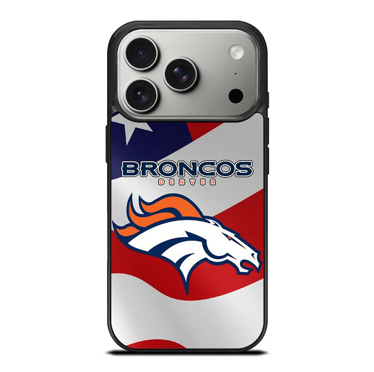 DENVER BRONCOS LOGO FOOTBALL iPhone 17 Pro Case Cover
